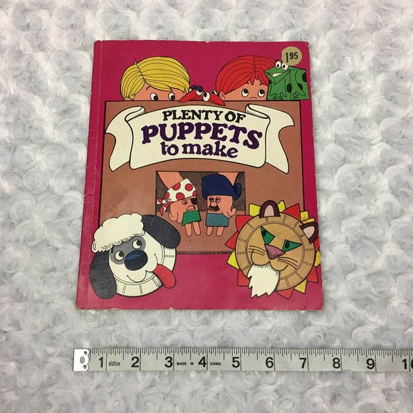 Plenty of Puppets to make Paperback‎ Childrens Book Troll Associates Vtg 1981 - Picture 3 of 7